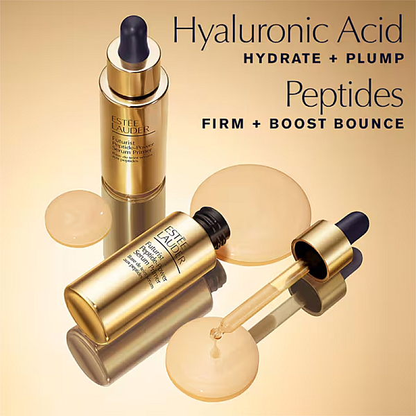 Baza de machiaj tip ser hidratant cu peptide Futurist Peptide Power Serum Primer
