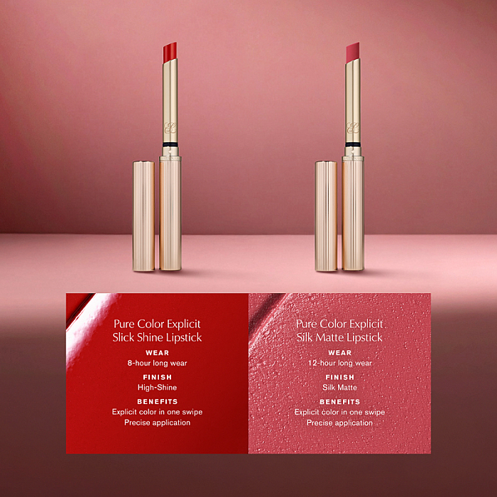 Ruj de buze cu finish lucios Pure Color Explicit Slick Shine Lipstick