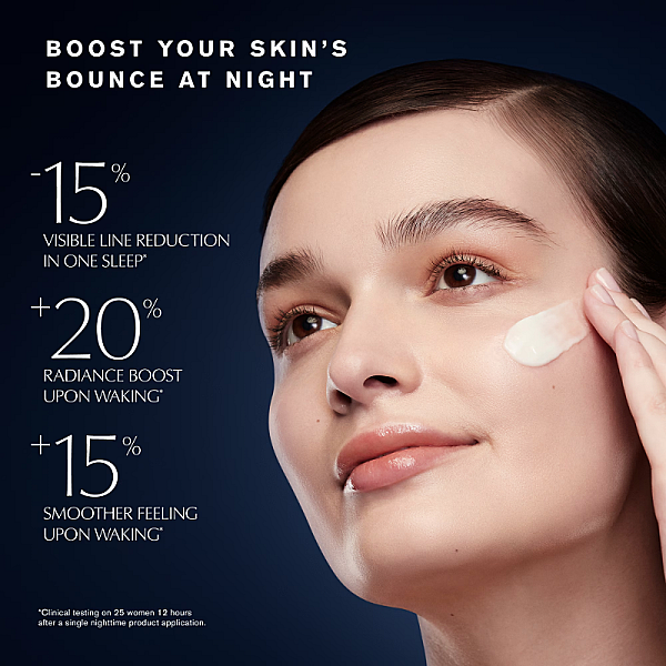 Crema de noapte pentru fermitate Revitalizing Supreme+ Night Power Bounce