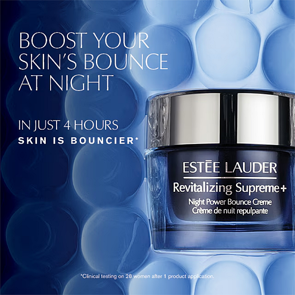 Crema de noapte pentru fermitate Revitalizing Supreme+ Night Power Bounce