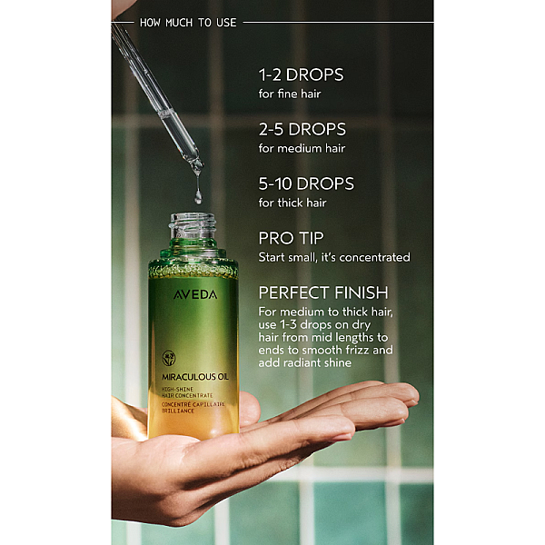 Ulei concentrat pentru stralucire intensa Miraculous Oil High-Shine Hair Concentrate