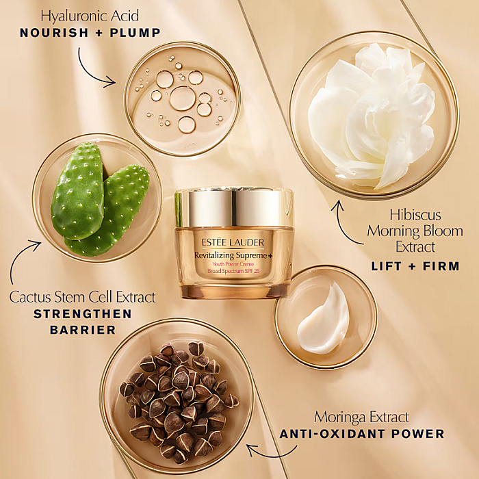 Crema anti-imbatranire pentru fermitate cu SPF 25 Revitalizing Supreme+ Youth Power