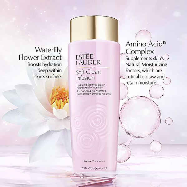 Lotiune hidratanta cu aminoacizi pentru ten uscat Soft Clean Infusion