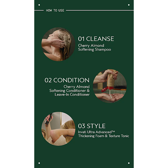 Balsam leave-in pentru stralucire si catifelare Cherry Almond Softening Shampoo