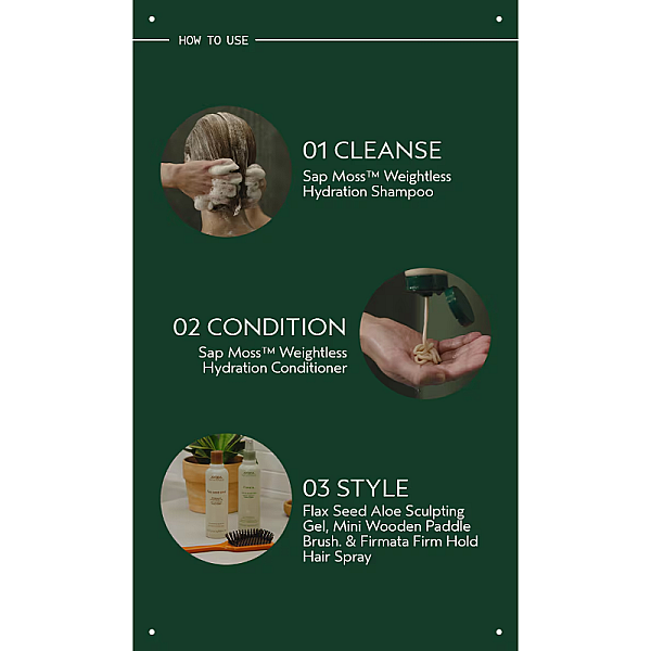 Sampon pentru hidratare Sap Moss Weightless Hydration Shampoo
