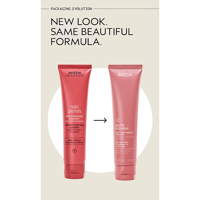 Tratament leave-in hidratant pentru par mediu si gros Nutriplenish Daily Moisturizing Treatment