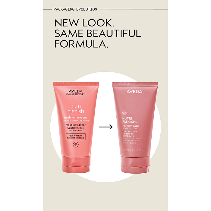 Masca hidratanta lejera pentru par fin si mediu Nutriplenish Treatment Masque Light Moisture