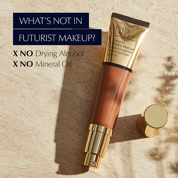 Fond de ten hidratant cu SPF45 Futurist Hydra Rescue Moisturizing Makeup