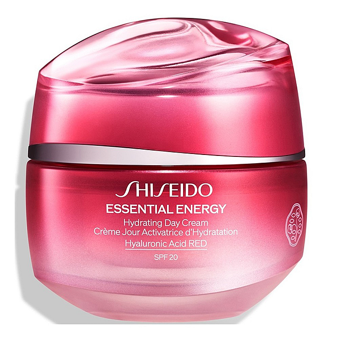Crema de zi intens hidratanta cu protectie solara SPF 20 si Acid Hialuronic RED Essential Energy