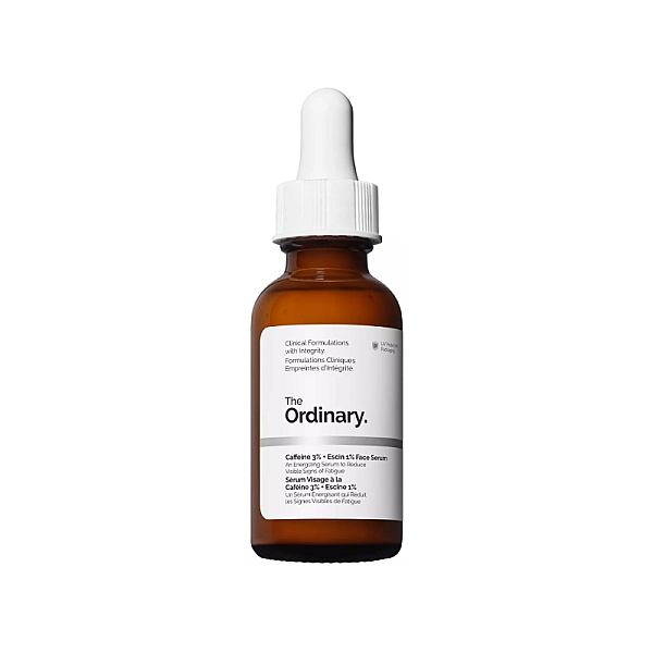 Ser facial energizant cu 3% Cafeina + 1% Escina pentru fermitate