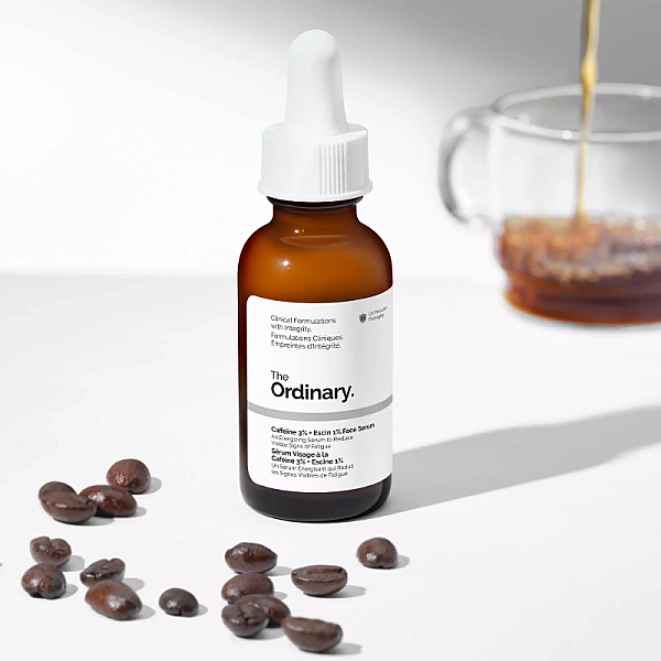 Ser facial energizant cu 3% Cafeina + 1% Escina pentru fermitate