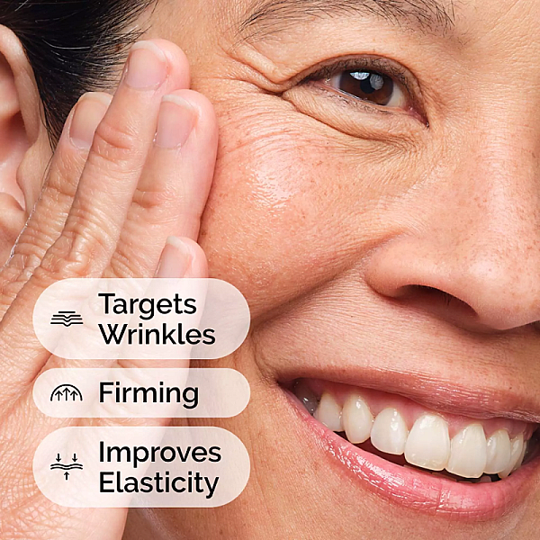 Ser anti-age cu multi-peptide si acid hialuronic pentru fermitate si elasticitate
