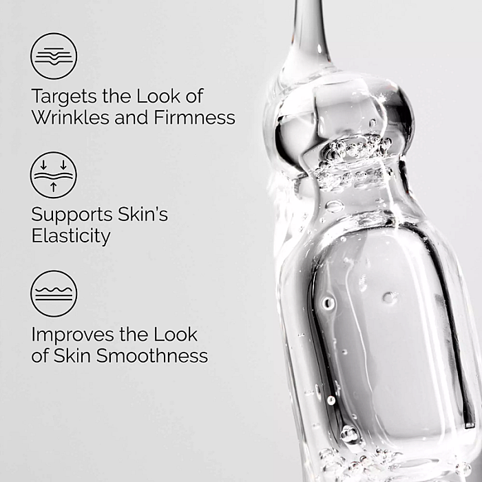 Ser anti-age cu multi-peptide si acid hialuronic pentru fermitate si elasticitate