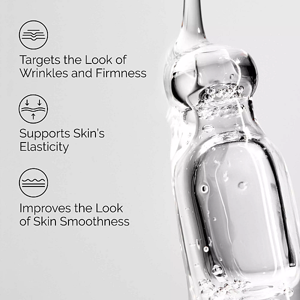 Ser anti-age cu multi-peptide si acid hialuronic pentru fermitate si elasticitate