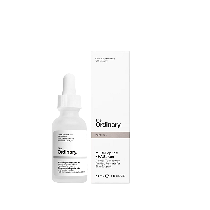 Ser anti-age cu multi-peptide si acid hialuronic pentru fermitate si elasticitate