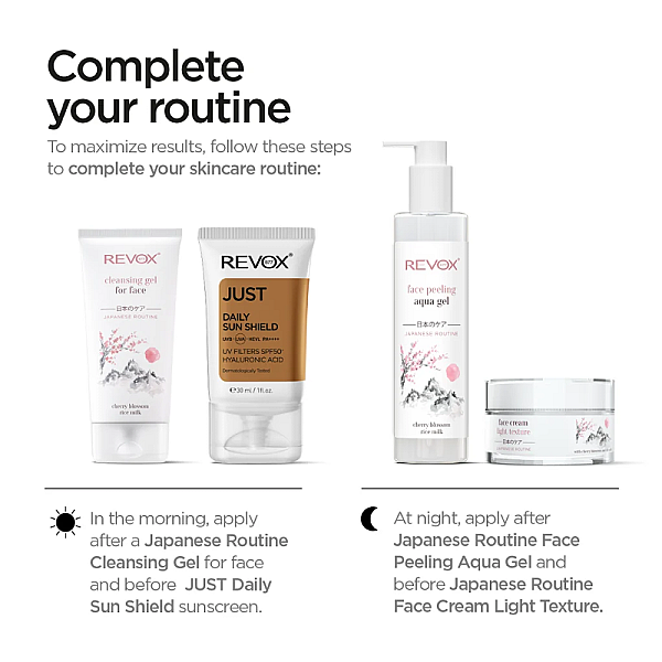 Ser pentru netezirea pielii Japanese Ritual Smoothing Face Serum