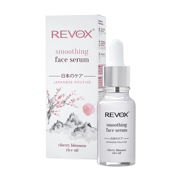 Ser pentru netezirea pielii Japanese Ritual Smoothing Face Serum