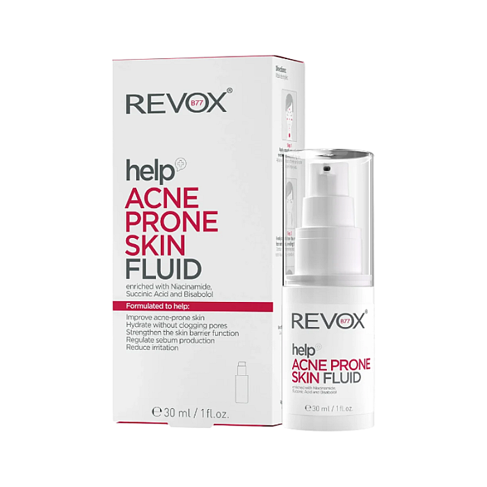 Fluid hidratant anti-imperfectiuni pentru ten acneic Help Acne Prone Skin Fluid