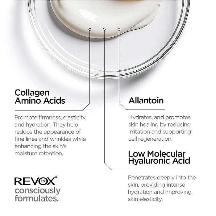 Emulsie hidratanta cu colagen si aminoacizi Just Collagen Amino Acids + HA