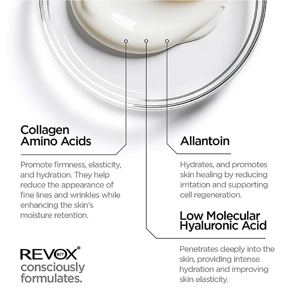 Emulsie hidratanta cu colagen si aminoacizi Just Collagen Amino Acids + HA