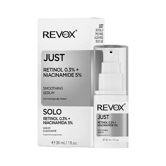 Emulsie pentru netezirea tenului Just Retinol 0.3% + Niacinamide 5%