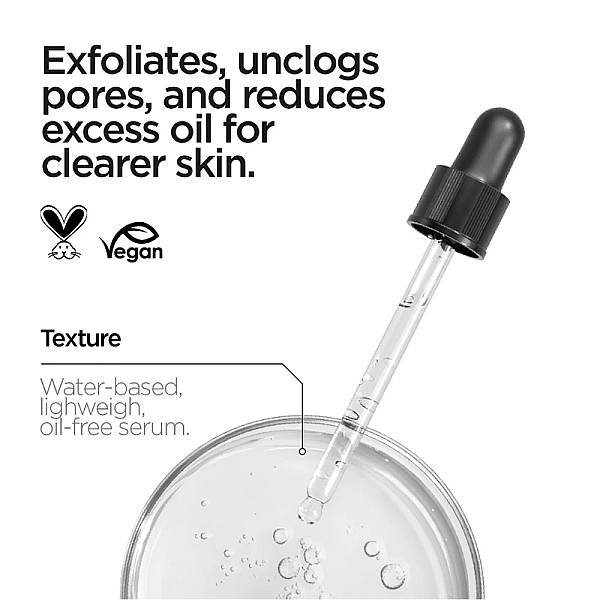Ser exfoliant cu acid salicilic Just Salicylic Acid 2%