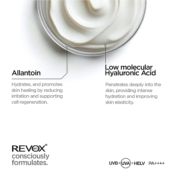 Crema cu protectie solara cu acid hialuronic SPF50 Daily Sun Shield