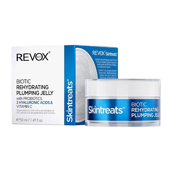Gel hidratant si revitalizant Skintreats Biotic Rehydrating Plumping Jelly