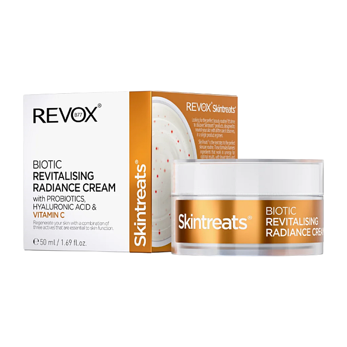 Crema revitalizanta pentru luminozitate Skintreats Biotic Revitalising Radiance Cream