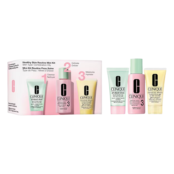 Set pentru ingrijirea tenului mixt si gras Healthy Skin Routine Mini Kit 3