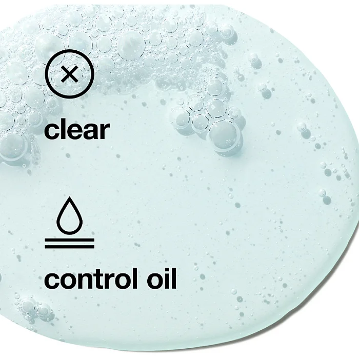 Gel de curatare cu acid salicilic pentru controlul sebumului Anti-Blemish Solutions Cleansing Gel