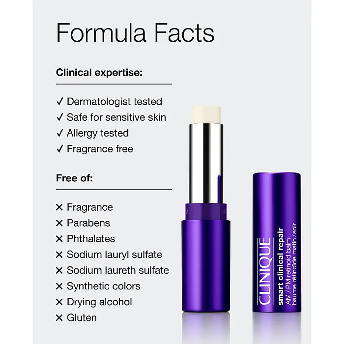 Balsam solid anti-rid cu 1% retinoid si acid hialuronic Smart Clinical Repair AM/PM Retinoid Balm