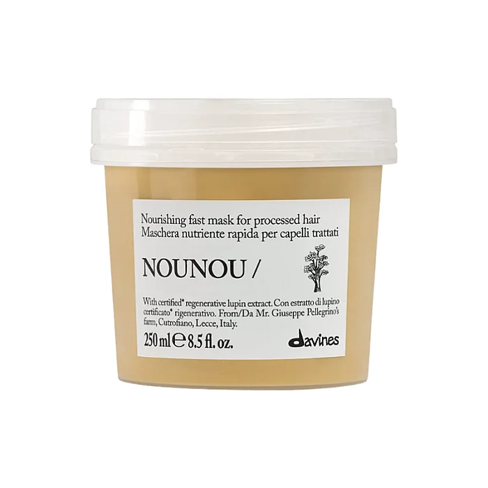 Masca nutritiva pentru par uscat sau tratat chimic nounou fast mask