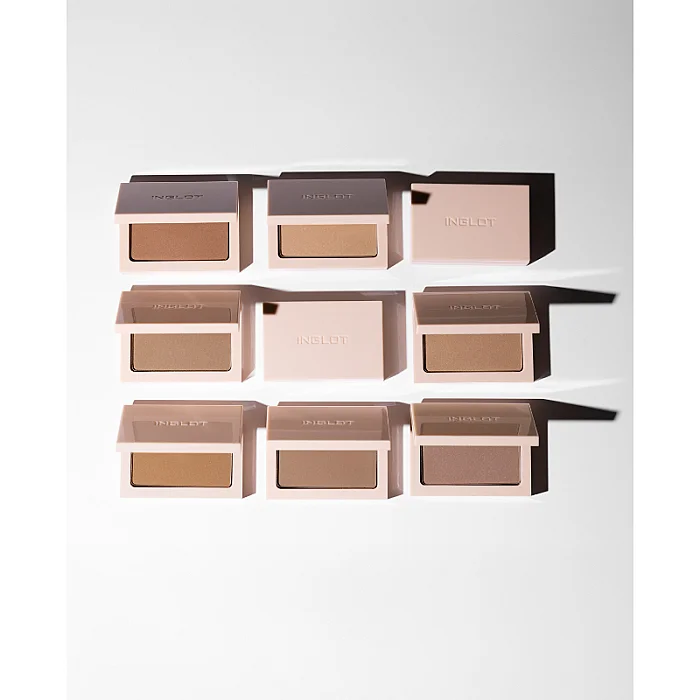 Paleta magnetica personalizabila cu oglinda Freedom System Flexi Palette Beige [2]
