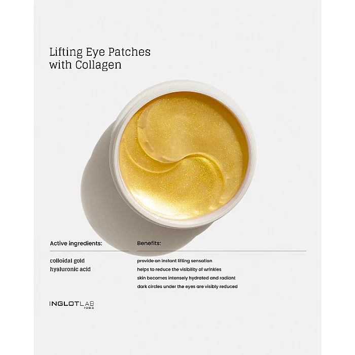 Plasturi din hidrogel pentru lifting cu colagen Lifting Eye Patches with Collagen