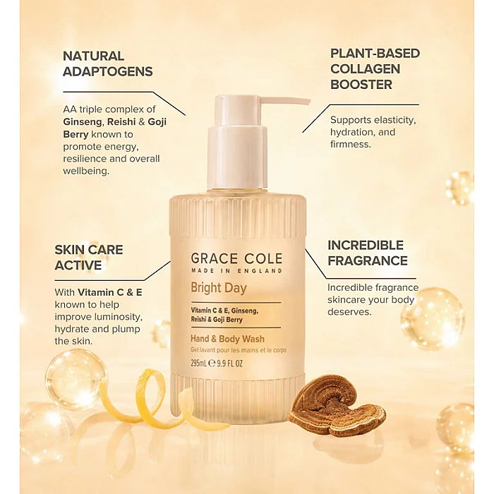 Gel de dus cu vitamina C si E Bright Day Hand&Body Wash