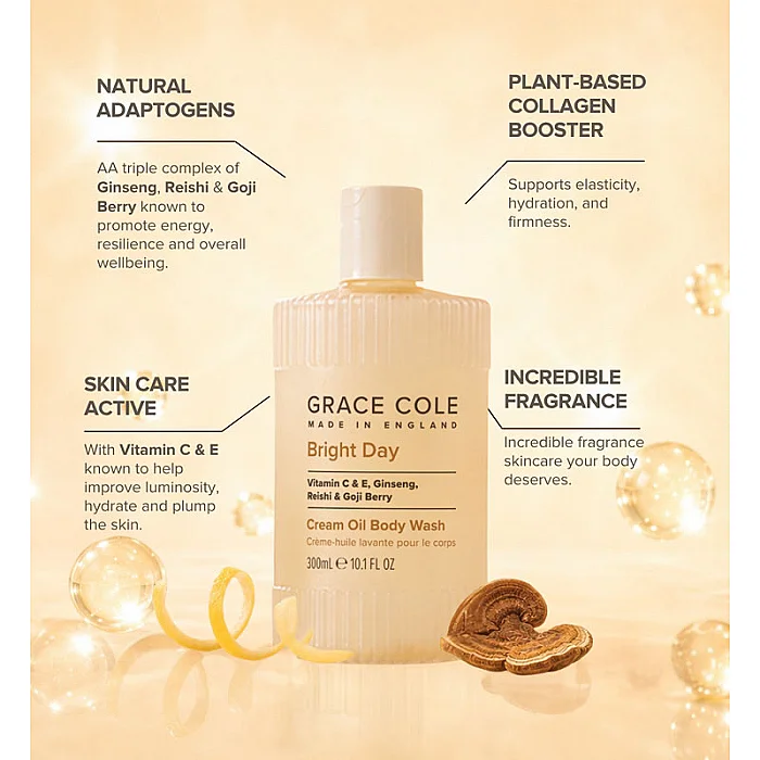 Gel de dus cremos cu ulei Bright Day Cream Oil Body Wash