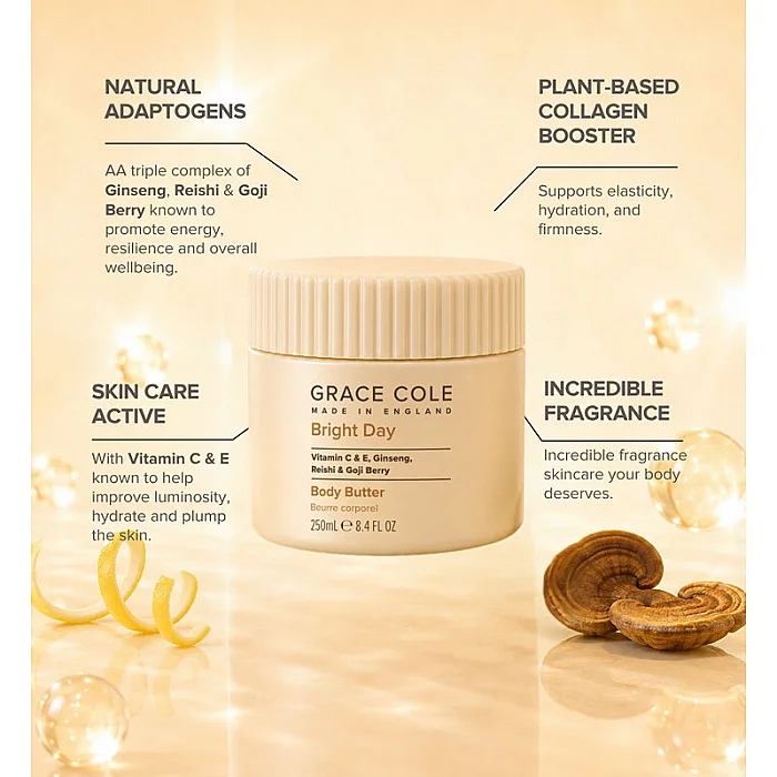 Unt de corp cu vitamina C si E Bright Day Body Butter