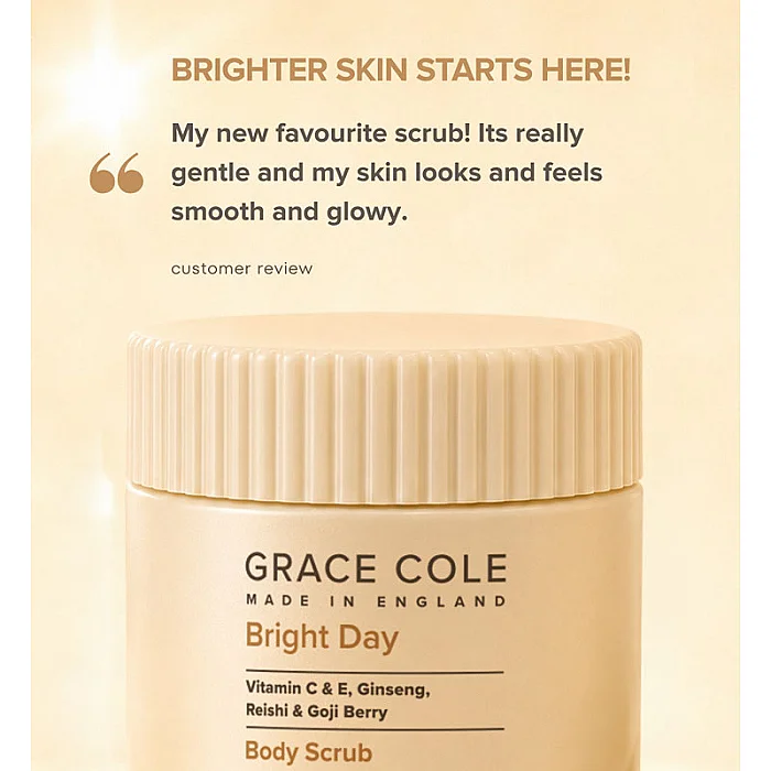Scrub de corp cu vitamina C si E Bright Day Body Scrub