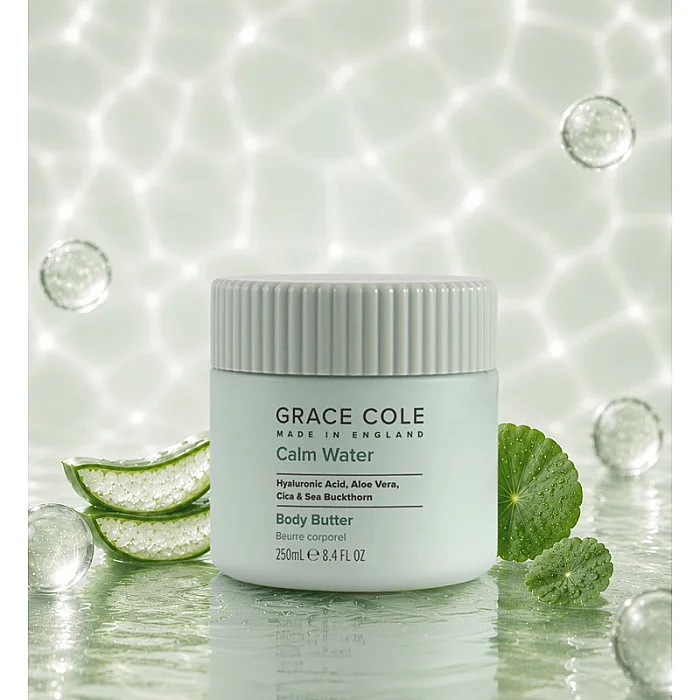 Unt de corp cu Acid Hialuronic si Aloe Vera Calm Water Body Butter