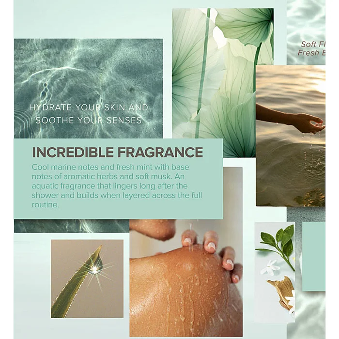Scrub de corp cu Acid Hialuronic si Aloe Vera Calm Water Body Scrub