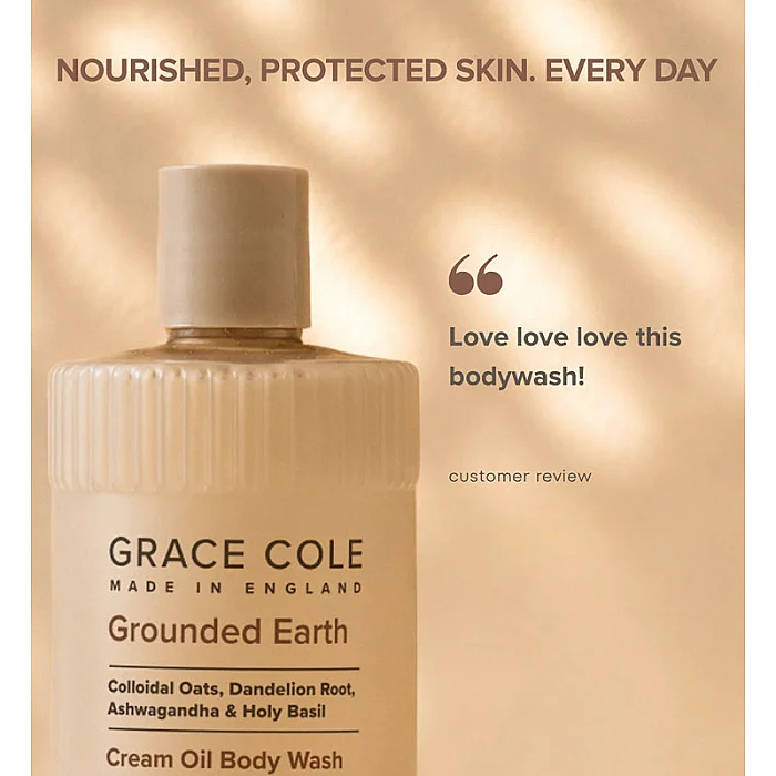 Gel de dus cremos cu ulei Grounded Earth Cream Oil Body Wash