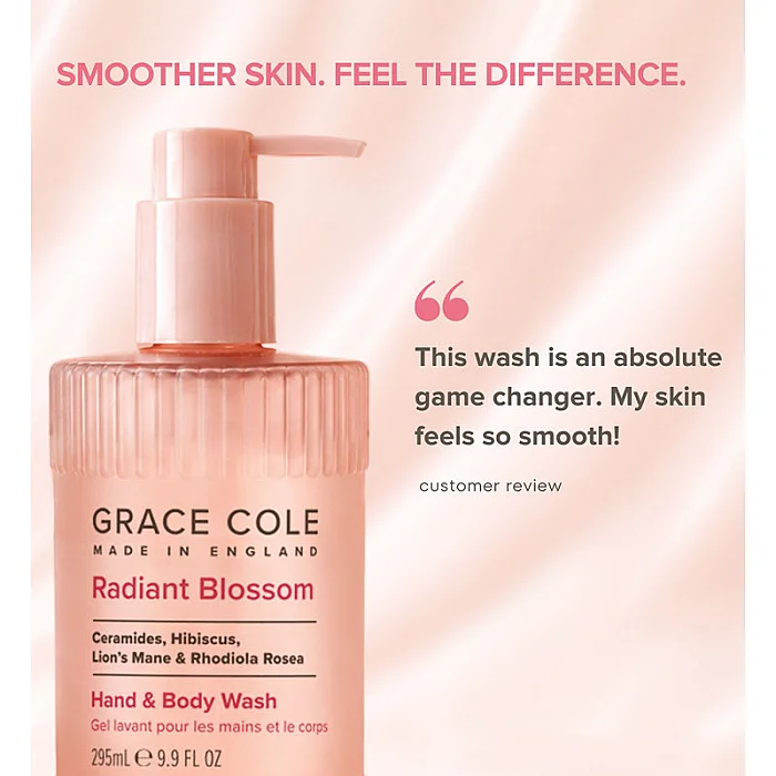 Gel de dus cu Ceramide si Hibiscus Radiant Blossom Hand&Body Wash