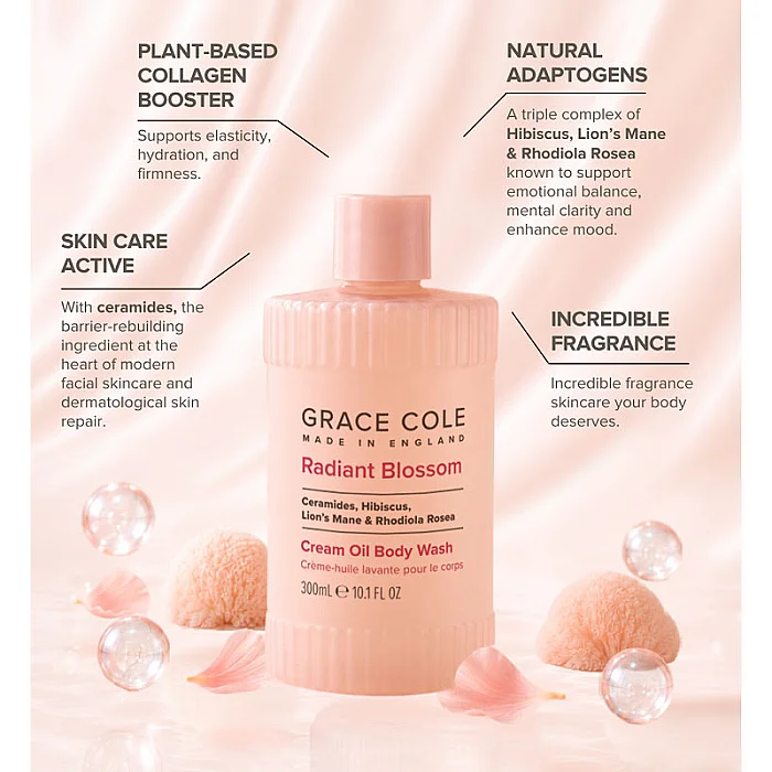 Gel de dus cremos cu ulei Radiant Blossom Cream Oil Body Wash