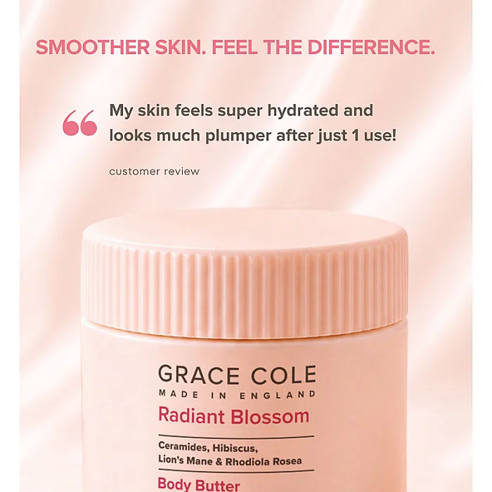 Unt de corp cu Ceramide si Hibiscus Radiant Blossom Body Butter