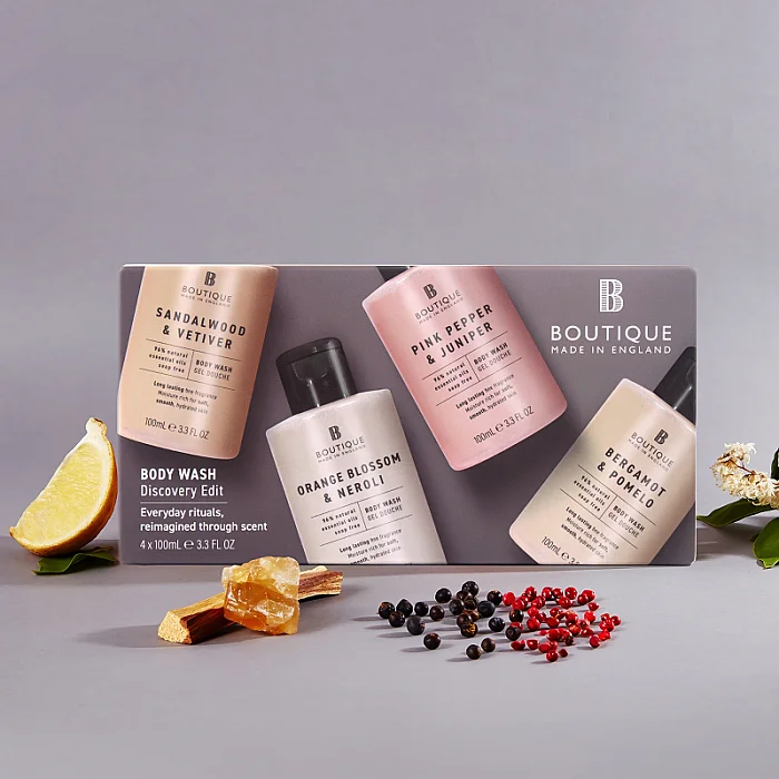 Set mini geluri de dus Discovery Set 4 x 100 ml
