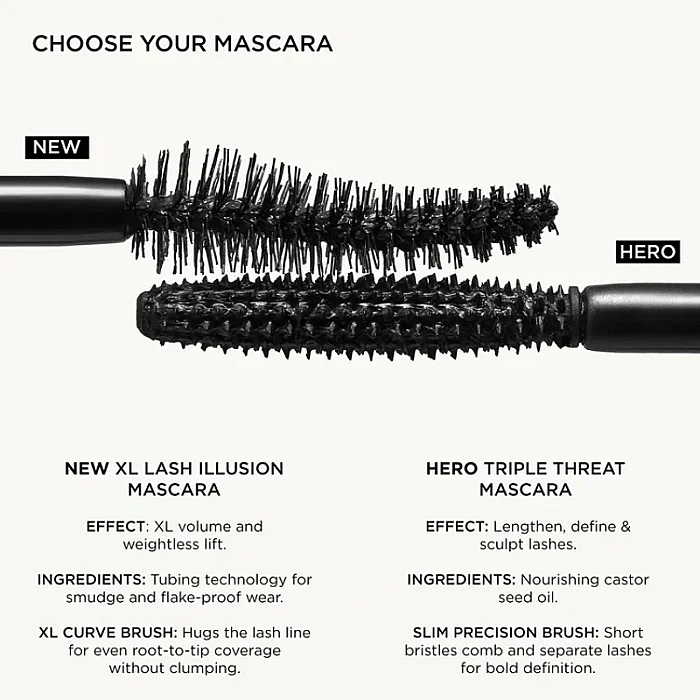 Mascara pentru volum si alungire XL Lash Illusion Volumising Tubing Mascara