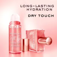 Ulei Roll-On multifunctional cu particule stralucitoare pentru fata, corp, par huile prodigieuse florale or