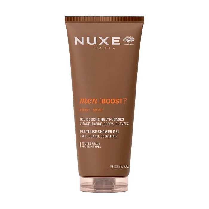 Gel de dus multifunctional pentru fata, barba, par si corp Men Boost Multi-Use Shower Gel