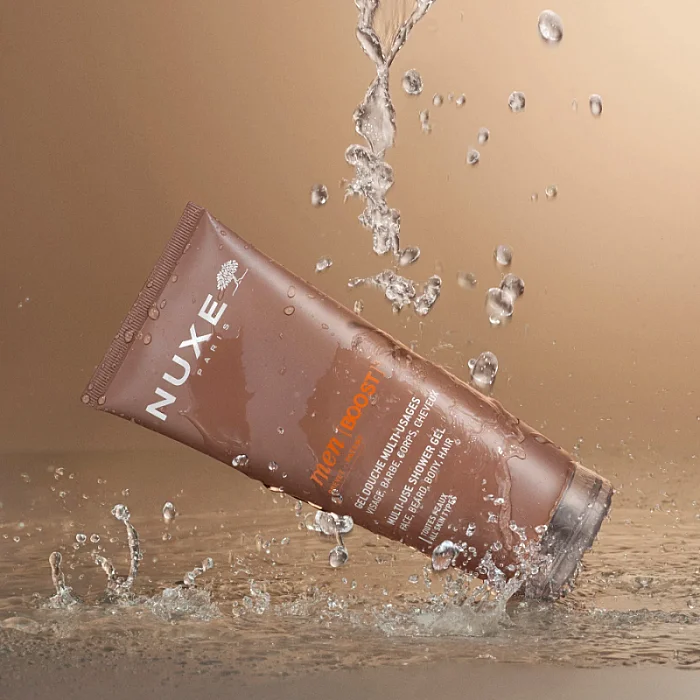 Gel de dus multifunctional pentru fata, barba, par si corp Men Boost Multi-Use Shower Gel
